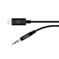 Cable Belkin USB C a Jack 3,5 mm M/M (1,8 metros)