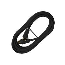 Cable Coaxial para TV 75Ω 2,5m Negro Nine&amp;One