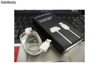 Cable conector dock usb iphone