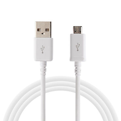 Cable de carga / datos USB - Micro USB 1 Metro (Blanco o negro)