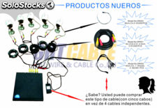 Cable de Coaxial, cctv Conector vídeo BNC &amp;amp; Alimentación DC (CCA) - Foto 2