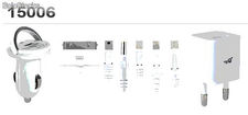 Cable de datos 6-en-1 iPhone/Moviles/PSP/NDS/Micro USB QooPro
