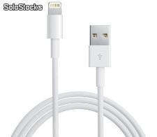 Cable de Datos/Carga usb para iPhone 5 (compatible iOS 7)