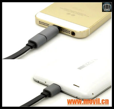 Cable de datos micro del USB metal nylon Colorido para iPhone 5 5s 6 s Plus - Foto 2