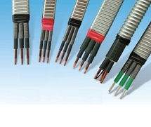 Cable de ESP, con armadura de acero, con aislamiento EPDM, para bomba sumergible