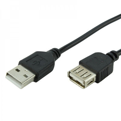 Cable de extensión USB 2.0 (A macho - A hembra) de 1 metro | negro