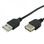 Cable de extensión USB 2.0 (A macho - A hembra) de 1 metro | negro - 1