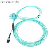Cable de fibra óptica MPO de alta densidad multimodo
