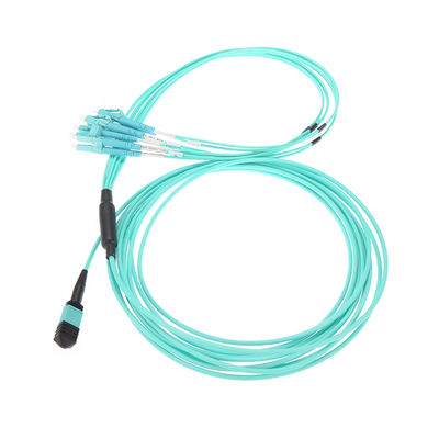 Cable de fibra óptica MPO de alta densidad multimodo