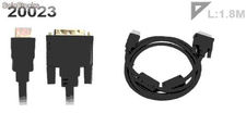 Cable de HDMI a DVI (24+1) 1.8M QooPro