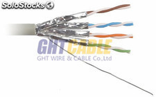 Cable de Red de Exterior SFTP CAT6 cobre sólido bobina de 305Mts