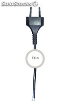 Cable de red para usos generales 2 x 0´5 mm² con clavija de red macho y el otro