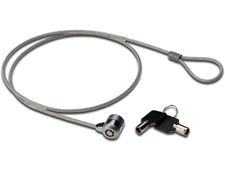 Cable de seguridad ewent para portatil con 2 llaves longitud 1.5 mt