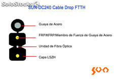 Cable Drop ftth Sun-DC240