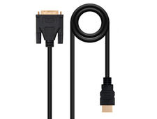 Cable dvi nanocable a hdmi DVI18+1/m-hdmi a/m color negro longitud 5 m