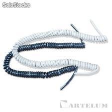Cable espiralado - iluminacion accesorios