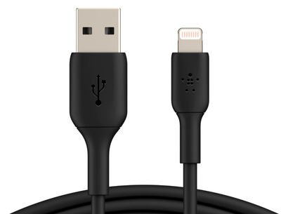 Cable lightning belkin caa001bt2mbk a usb-a boost charge longitud 2 m color - Foto 2
