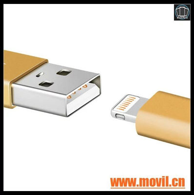Cable micro de la iluminación del usb para iphone 5 5S SE 6 6S - Foto 2
