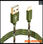 Cable micro USB 8 Pin 2 en 1 Sync Datos carga Cable USB para iPhone 5 6s - 1