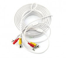Cable para la señal de audio y video de cámaras BNC RCA 50 metros