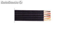 Cable paralelo 6 conductores blindados individualmente en forma de cinta, 15 mm - Foto 2