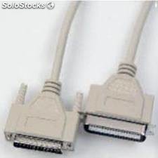 Cable paralelo macho macho (impresora) bidirecciona (bitronic) db25m cn36m 2m