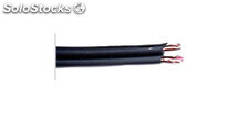 Cable profesional OFC paralelo de 2 conductores de 4 mm de alta conductividad