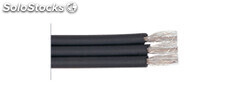 Cable profesional OFC paralelo de 3 conductores de 6 mm de diámetro de alta