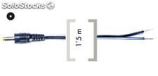 Cable repuesto para alimentadores CC de walkman, cámaras, etc. FONESTAR AA-753