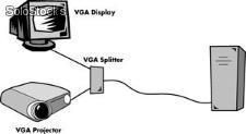 Cable Splitter Vga 2 Monitores a 1 Pc. Envios a Todo El Pais - Foto 2