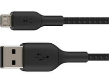 Cable trenzado belkin CAB007BT1MBK usb-a a micro-usb longitud 1 m color negro