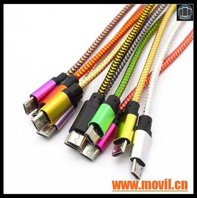 Cable USB 8 Pines 2 en 1 datos de Carga Cable USB para iPhone 5 5c 6 6s - Foto 4