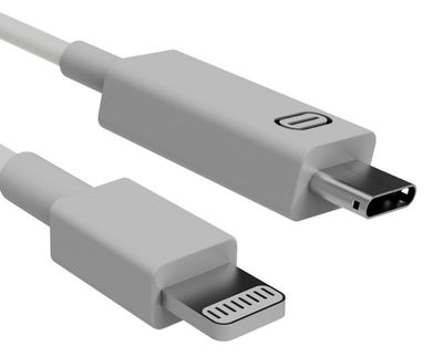 Cable usb-c to Lightning Apple mfi Approved