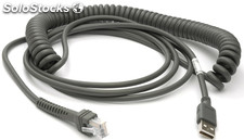 cable usb series a 4.6m spiralé