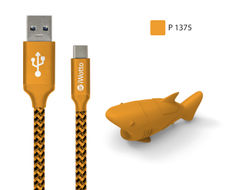 Câble USB Type C 1M Shark Protector Charge Rapide pour Mobile - USB 3.0
