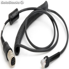 cable usb vc5090 ls22xx/ls34xx, spiralé etendu durci