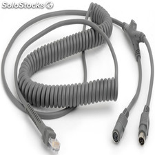 cable wedge 3.7m spiralé ps/2