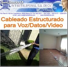 Cableado voz datos video