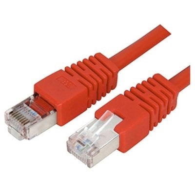 Cables PC TOOQ Latiguillo categoría 5 UTP cruzado 2 m rojo