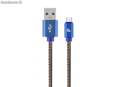 Cablexpert 1 m - usb a - usb c - usb 2.0 - 480 Mbit/s - Blau cc-USB2J-amcm-1M-bl