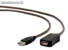 CableXpert Aktives USB-Verlängerungskabel 10 Meter schwarz UAE-01-10M