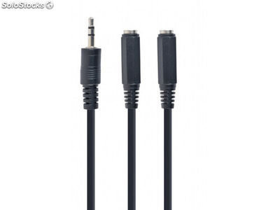 CableXpert cable audio splitter 3.5MM/10CM wht cca-415-0.1M