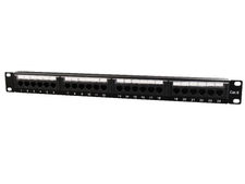 CableXpert Cat.6 24 port patch panel with rear cable manag. NPP-C624CM-001