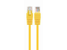 CableXpert CAT5e utp Patch cord yellow 0.25m PP12-0.25M/y