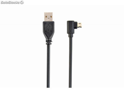 CableXpert Doppelseitiges, rechtwinkliges Mikro-USB-Kabel, 1,8 m,