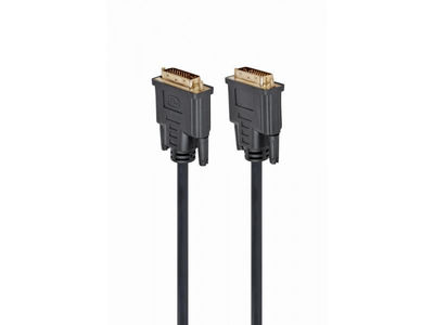 CableXpert DVI video cable dual link 10ft cable black CC-DVI2-BK-10
