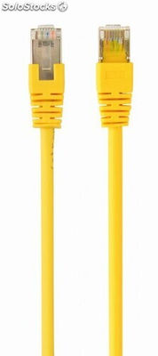 CableXpert FTP Cat5e Patchkabel yellow 0.5 m PP22-0.5M/Y
