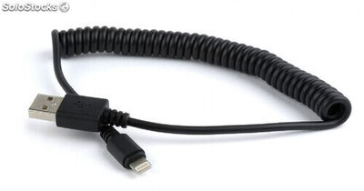 CableXpert Gedrehtes Lightning usb Kabel 1,5m cc-lmam-1.5M