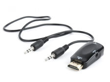 CableXpert hdmi auf vga Audio-Adapter Single-Port Schwarz a-hdmi-vga-02