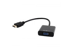 CableXpert hdmi auf vga/Audio-Adapter Single-Port Schwarz a-hdmi-vga-03